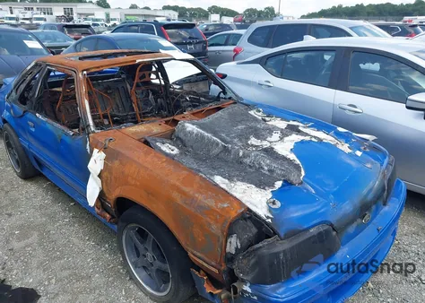 1988 Ford Mustang Gt from USA, damaged, VIN 1FABP42E0JF289468